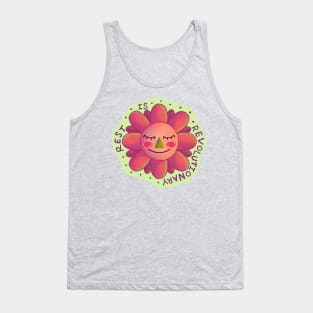 Rest is Revolutionary Flower Tank Top